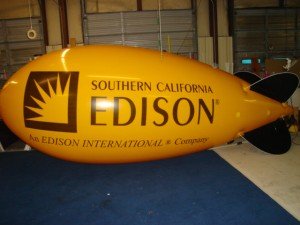 advertising blimp