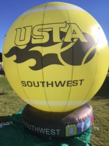 tennis ball shape inflatable