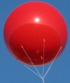 7ft helium advertising balloon - advertising balloons information
